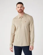 Bluzy męskie - Męski longsleeve Wrangler REFINED POLO L - miniaturka - grafika 1