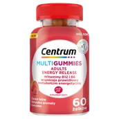 Układ nerwowy - Centrum MultiGummies Adult Energy Release, żelki, 60 sztuk - miniaturka - grafika 1