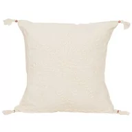 Poszewki na poduszki - POSZWKA 40x40 DEKORACYJNA W STYLU BOHO Z FRĘDZLAMI - miniaturka - grafika 1