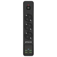 Listwy zasilające - Listwa zasilająca PROOVE Power Socket P-03 (2 m) Czarny - miniaturka - grafika 1
