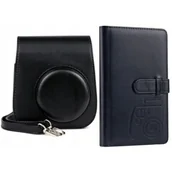 Torby fotograficzne i futerały - LOVEINSTANT Pokrowiec Instax Mini 11 Czarny + Album - miniaturka - grafika 1