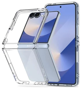 Tech-Protect Flexair Hybrid Galaxy Z Flip 7 clear - Etui i futerały do telefonów - miniaturka - grafika 1
