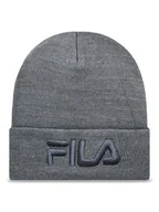 Czapki damskie - Fila Czapka Bukoba Slouchy FCU0032 Szary - miniaturka - grafika 1