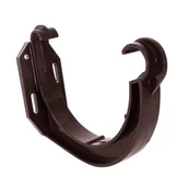 Rynny i akcesoria - Uchwyt rynny S130 brązowy - miniaturka - grafika 1