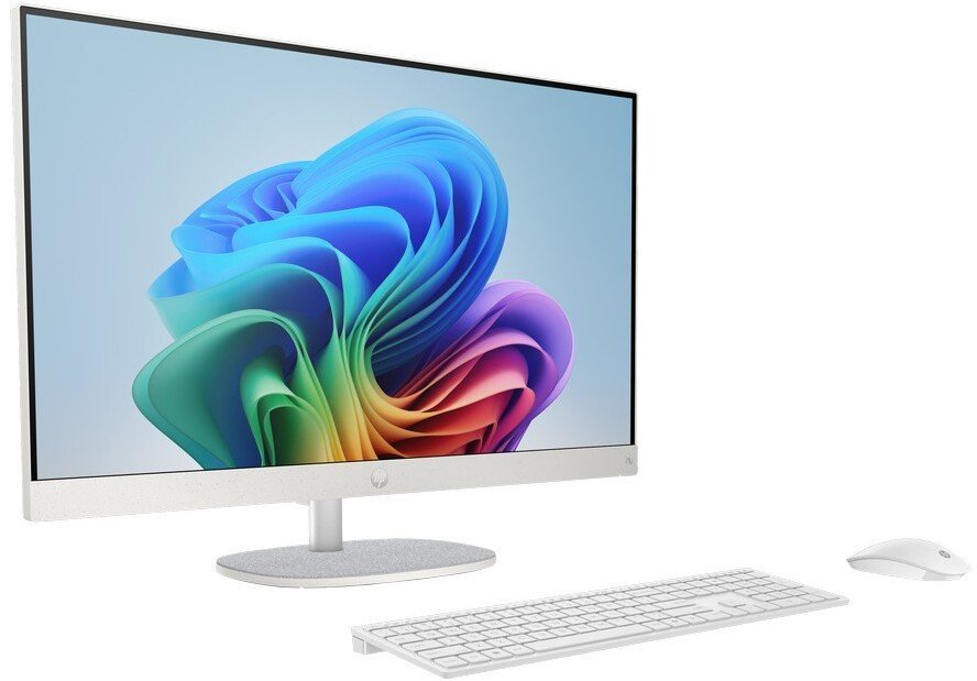 HP Komputer All-In-One HP 27-ct2001na / BM5M4EA / Ryzen AI 7 / 16GB / 2TB / AMD Radeon / FullHD / Win 11 / Biały