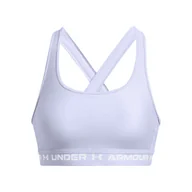 Biustonosze - Damski Stanik sportowy UNDER ARMOUR CROSSBACK MID BRA 1361034-539 – Fioletowy - miniaturka - grafika 1