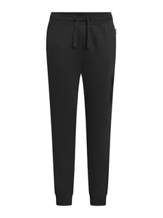Spodnie sportowe męskie - Bench Spodnie dresowe "Alanson" w kolorze czarnym - grafika 1