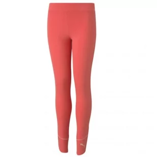 Legginsy Puma Alpha Leggings G Jr 586176 (kolor Pomarańczowy, rozmiar 128cm) - Legginsy - miniaturka - grafika 1