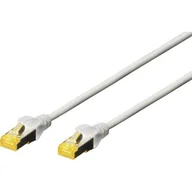 Patchcordy - Digitus Distribution Sp. z o.o. Patchcord 5m kat.6a S/FTP szary DK-1644-A-050 - miniaturka - grafika 1