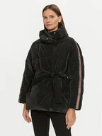 Kurtki damskie - EA7 Emporio Armani Kurtka zimowa 6DTK02 TNDMZ 1200 Czarny Oversize - miniaturka - grafika 1