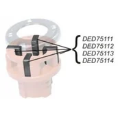 Narzędzia warsztatowe - DEDRA Zestaw noży D75112 do głowicy gwintującej 3/4 cala 4 sztuki) - miniaturka - grafika 1