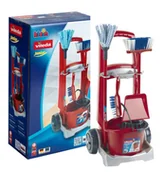 Zabawy w naśladowanie dorosłych - Klein Zestaw Wózek Do Sprzątania Vileda Mop Miotła Wiaderko - miniaturka - grafika 1