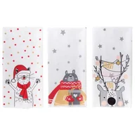 Ściereczki, gąbki, czyściki - Ręcznik Kuchenny Winter Joy 38 x 63 cm - miniaturka - grafika 1