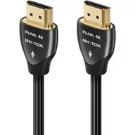 Kable komputerowe i do monitorów - Kabel AUDIOQUEST HDMI 2.1 Pearl 48, 0,6 m (qpearlhdmi480006) Czarny - miniaturka - grafika 1