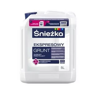 Grunt ekspresowy Śnieżka 5l - Grunty do ścian - miniaturka - grafika 1