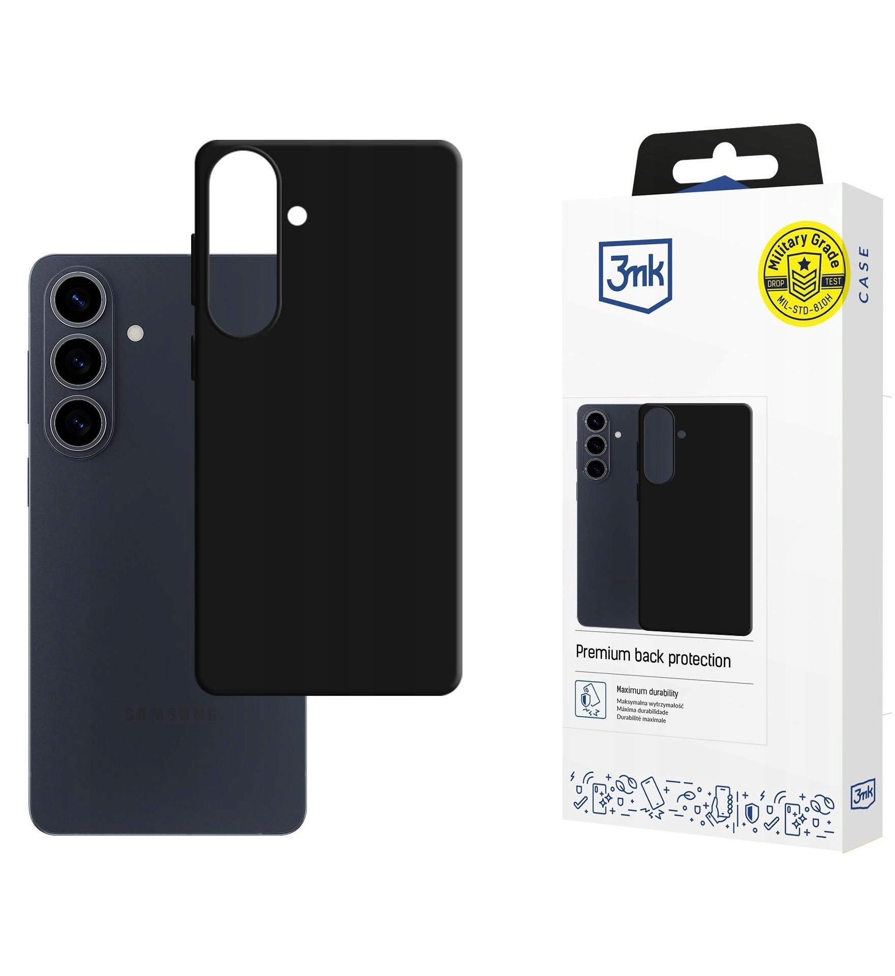 3MK Samsung Galaxy S26 - 3mk Hardy Mellow MagCase Black