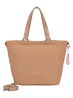 Torebki damskie - Fritzi aus Preußen Shopper bag "Lea" w kolorze jasnobrązowym - 33 x 32 x 16 cm - miniaturka - grafika 1