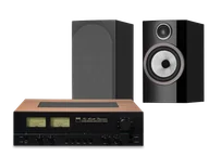 Zestawy stereo - NAD C 3050 (orzech) + 706 S3 (czarny) - miniaturka - grafika 1