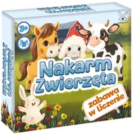 Gry planszowe - Nakarm zwierzęta. Zabawa w liczenie - gra planszowa - miniaturka - grafika 1