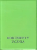 Szkolne artykuły papiernicze - Biurfol Okładka na dokumenty ucznia pionowa zielona - miniaturka - grafika 1