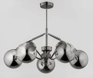 Lampy sufitowe - Barsum lampa wisząca 5-punktowa grafitowa 63180 - miniaturka - grafika 1