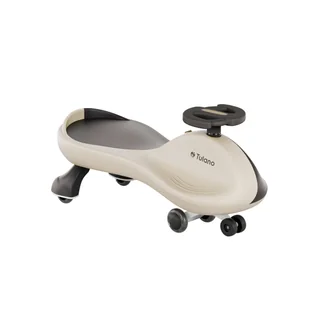 Jeździk grawitacyjny dla dzieci Focus 35, z podświetleniem LED, do 100 kg, Beżowy - Chodziki - miniaturka - grafika 1