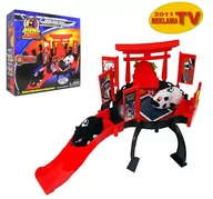 Zabawki konstrukcyjne - Zhu Zhu Pets, tor Kung Zhu Baza Ninja 'ninja Dojo Base' 88410 (zzk 88410) - miniaturka - grafika 1