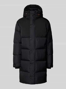 Kurtka puchowa z kapturem model ‘WALT’ - Płaszcze męskie - miniaturka - grafika 1