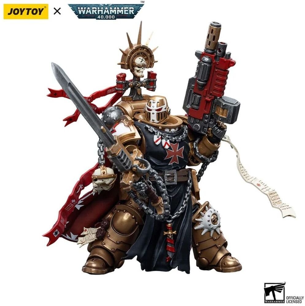 Figurka Figurka Warhammer 40K Black Templars High Marshal Helbrecht 1/18 - 12 cm