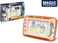 Układanki dla dzieci - Tablica magnetyczna, kolorowa, zniopis - zabawka - miniaturka - grafika 1