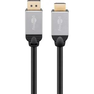 Goobay 71460 DisplayPort / HighSpeed Hdmi adapter - Adaptery i przejściówki - miniaturka - grafika 1
