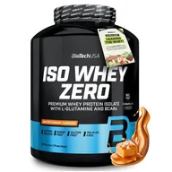 Odżywki białkowe - Odżywka białkowa BIOTECH Iso Whey Zero Słony karmel (1816 g) Bez cukru - miniaturka - grafika 1