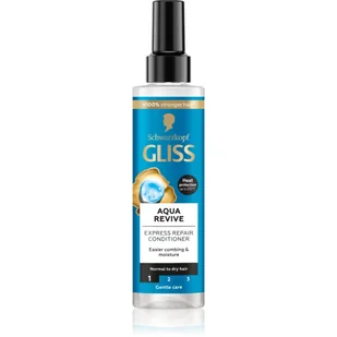 Schwarzkopf H GLISS K.AQUA REVIVE odż.expres spray 200ml & - Odżywki do włosów - miniaturka - grafika 1