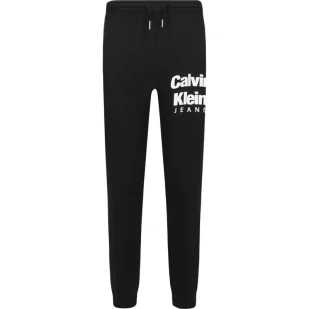 CALVIN KLEIN JEANS Spodnie dresowe | Regular Fit - Spodnie i spodenki dla chłopców - miniaturka - grafika 1
