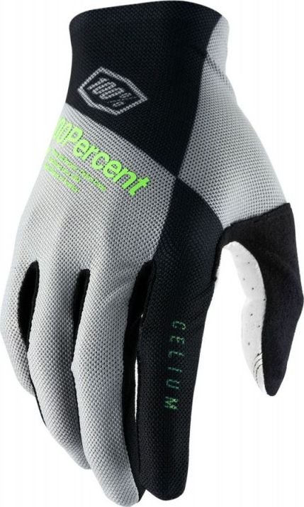 100% Rękawiczki 100% CELIUM Glove vapor lime roz. S długość dłoni 181-187 mm NEW
