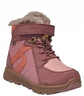 Śniegowce damskie - BISGAARD DZIECIĘCE ŚNIEGOWCE ZE SKÓRĄ RÓŻOWE 33 JŁA - miniaturka - grafika 1