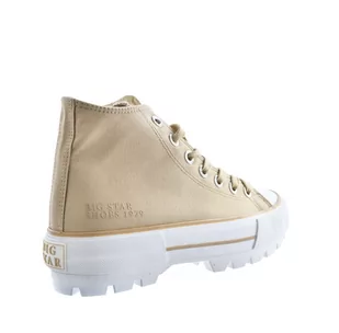 Trampki Damskie BIG STAR LL274160 beż - Trampki damskie - miniaturka - grafika 6