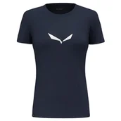 Koszulki i topy damskie - Salewa Damska koszulka Solid Dry W - miniaturka - grafika 1