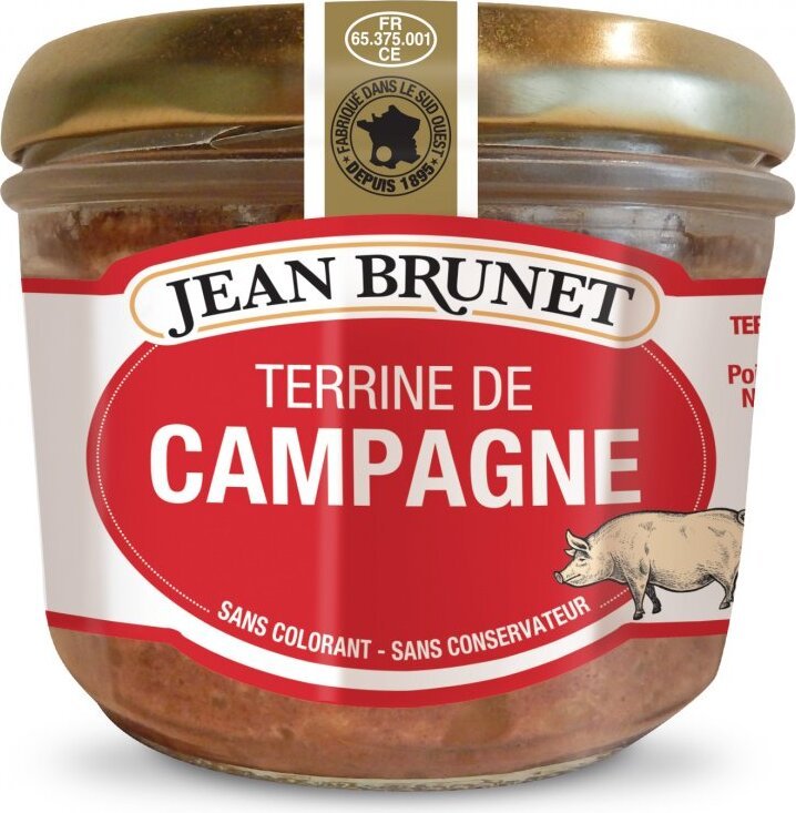Francuski Pasztet Teryna rolnicza, 180 g / Jean Brunet