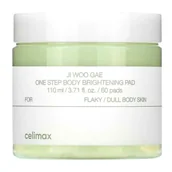 Peelingi do ciała - Celimax - Ji Woo One Step Body Brightening Pad 60pads - miniaturka - grafika 1