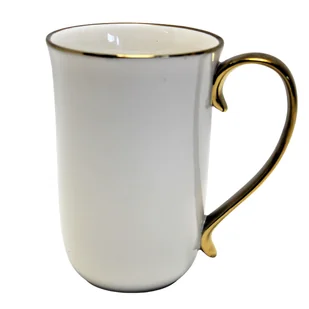Kubek Queen Isabell W23GD59-06426, Duży porcelanowy kubek do kawy 400ml - Kubki - miniaturka - grafika 1