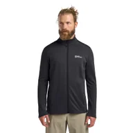 Kurtki męskie - Męski polar Jack Wolfskin KOLBENBERG FZ M Phantom - XXL - miniaturka - grafika 1