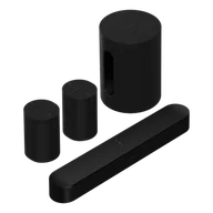 Soundbary - SONOS BEAM (Gen2) + 2x ERA 100 + Sub MINI (komplet/czarny) - miniaturka - grafika 1