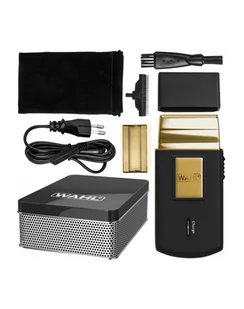 Wahl Travel Shaver Gold Edition 07057-016 - Golarki męskie - miniaturka - grafika 1