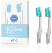 Szczoteczki do zębów - Głowice do Szczoteczki do Zębów, KAMYK, Włosie MIĘKKIE, Biodegradowalne, 2szt., TIO - miniaturka - grafika 1