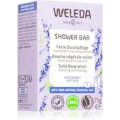Mydła - Weleda Shower Bar Lavender + Vetiver mydło w kostce 75 g - miniaturka - grafika 1