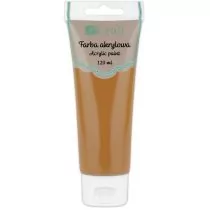 Craft Farba akrylowa 120 ml Light Brown DPFA-077 DP - Przybory szkolne - miniaturka - grafika 1