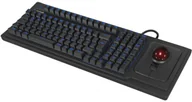 Klawiatury - KeySonic TAS KSK-8202ELU-T DE Trackball schwarz - miniaturka - grafika 1