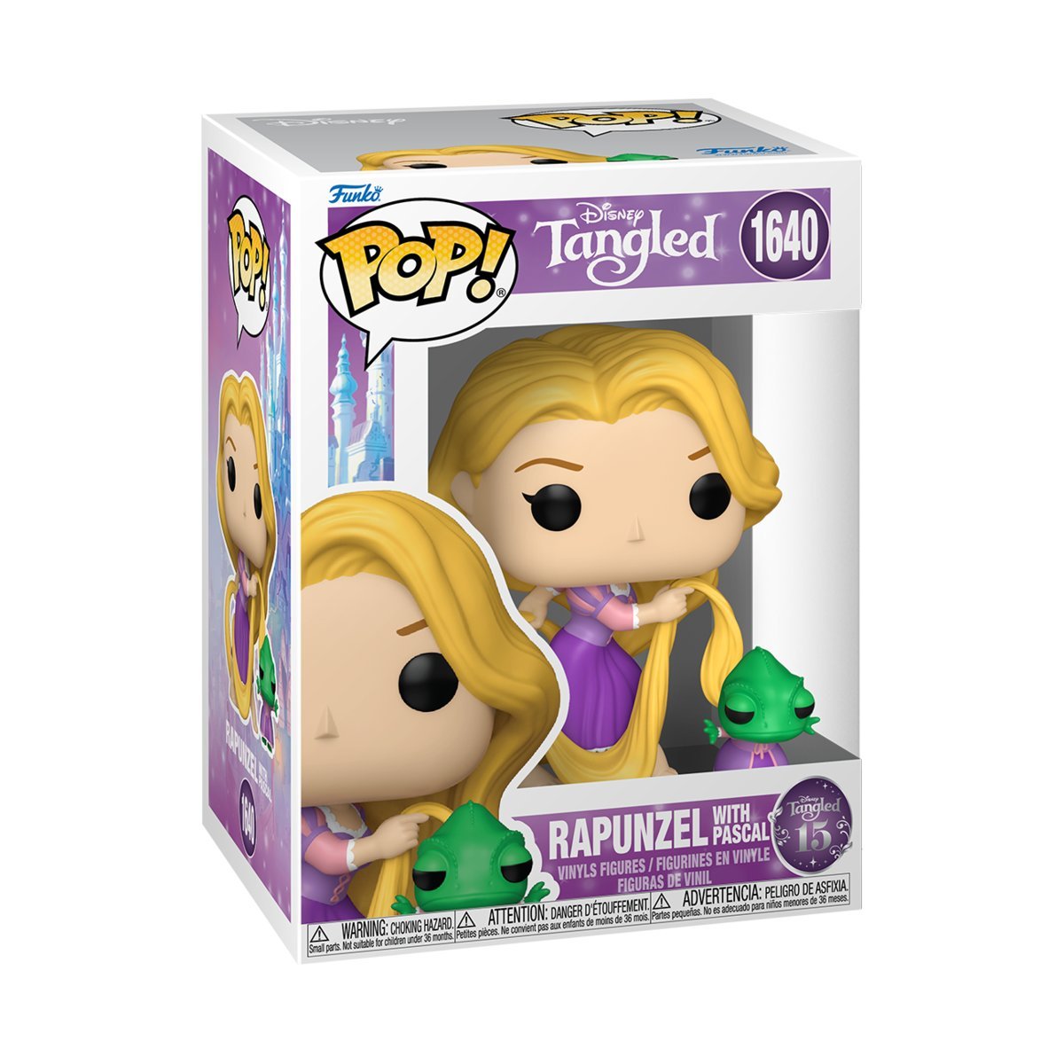 Funko, Funko POP!, KRESKÓWKI, Figurka Kolekcjonerska,Tangled, Rapunzel & Pascal