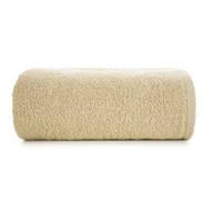 Ręczniki - Euro Firany Ręcznik Kąpielowy Gładki1 (37) 70 x 140 Beżowy 1217984 - miniaturka - grafika 1